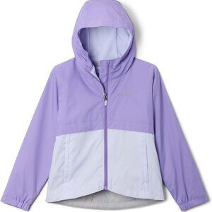 Columbia Girls Hooded Rain Jacket | Lavender